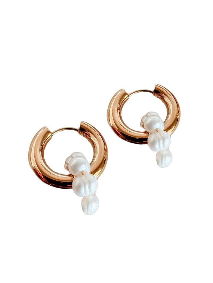 Alissa Pearls Earrings - Earrings