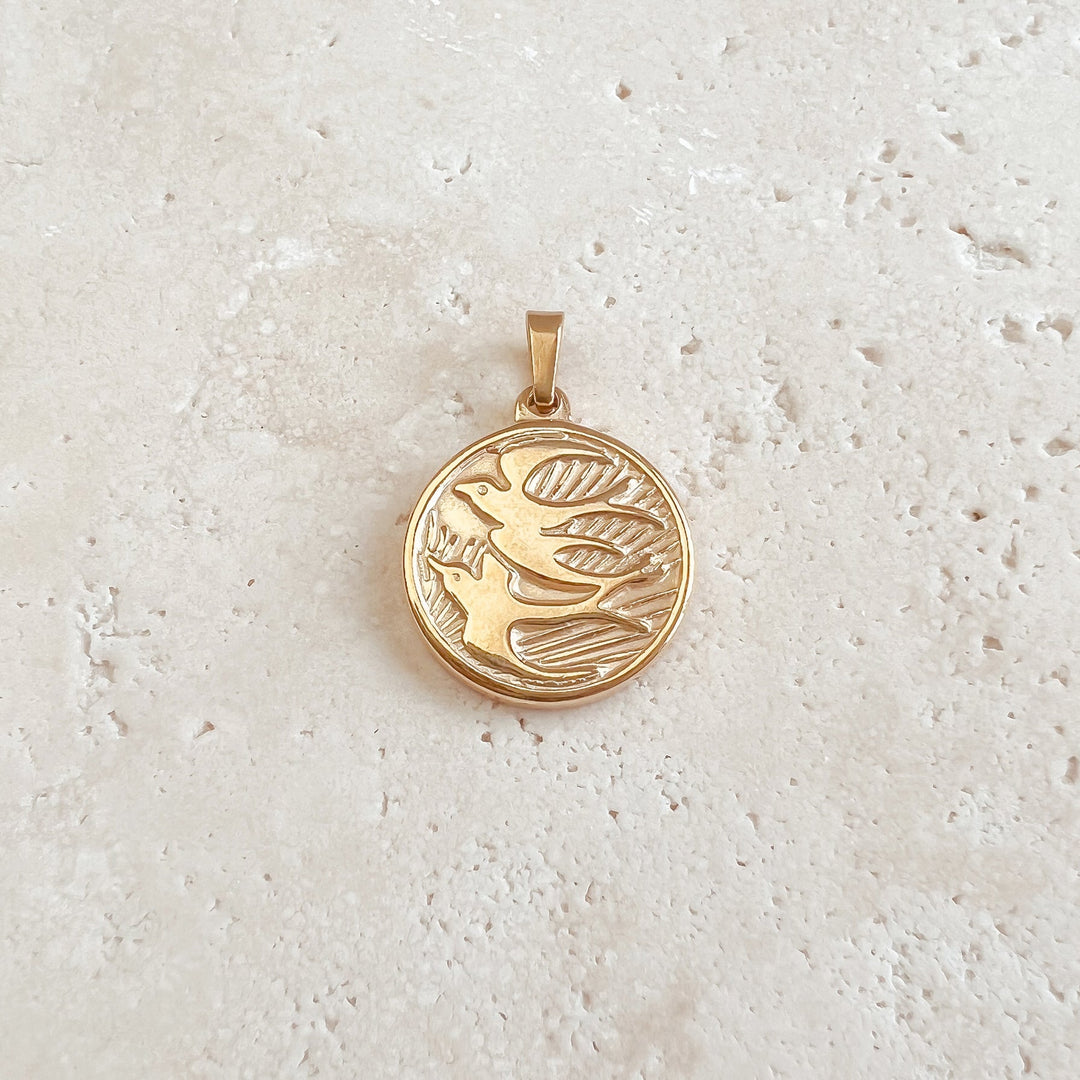 Birds Coin Charm