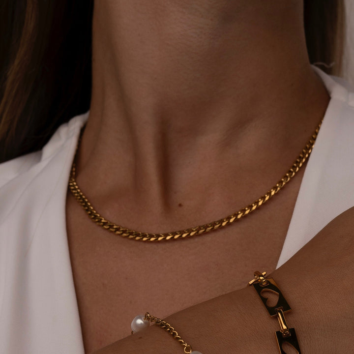 Hugo Chain Hugo Chain Necklace - Layered Gold Design | Isla Boutique – Isla Boutique
