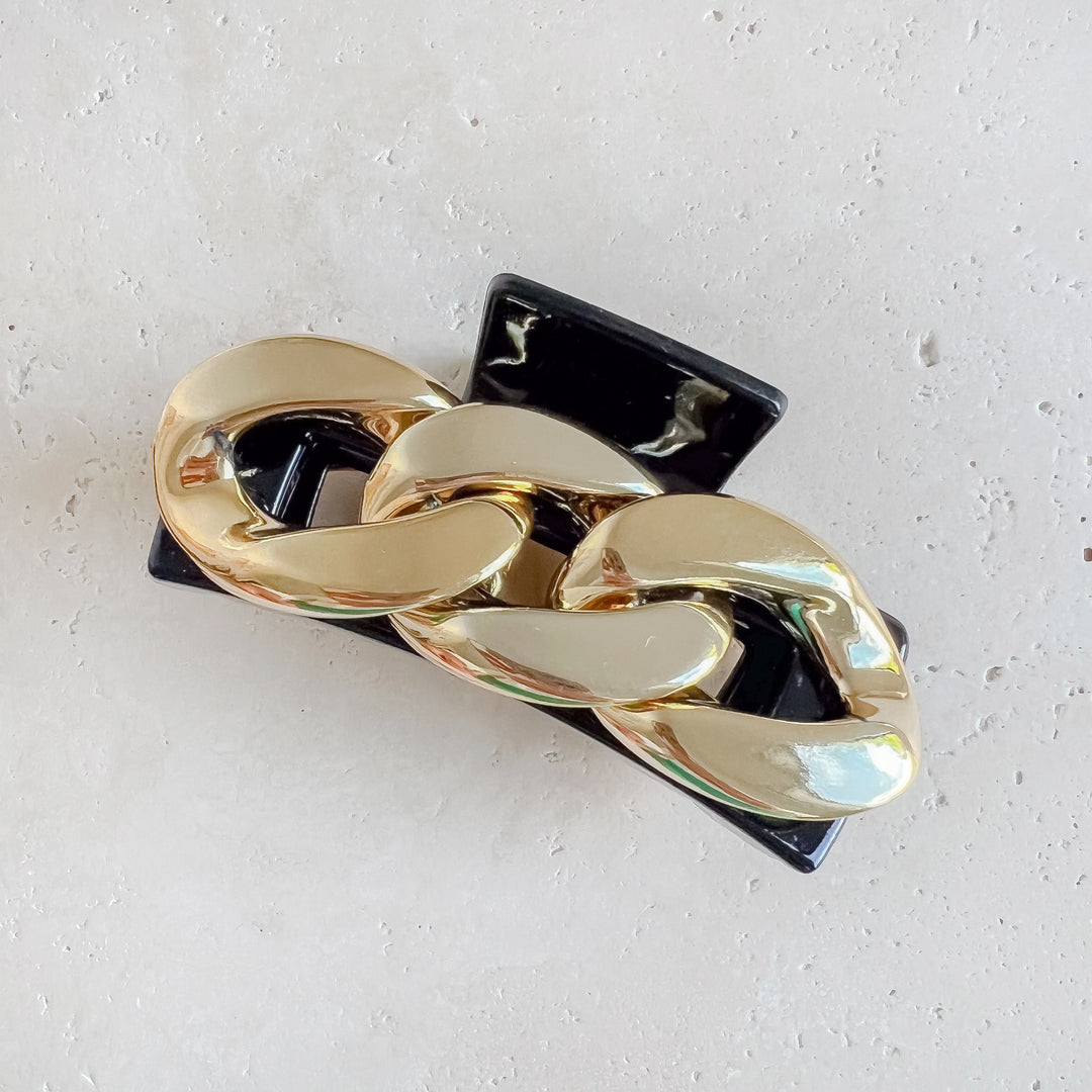 Kourtney Hair Clip Black - hair clips