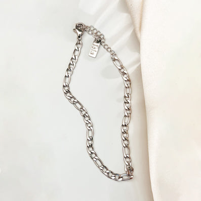 Larisa Chain Bracelet - Silver