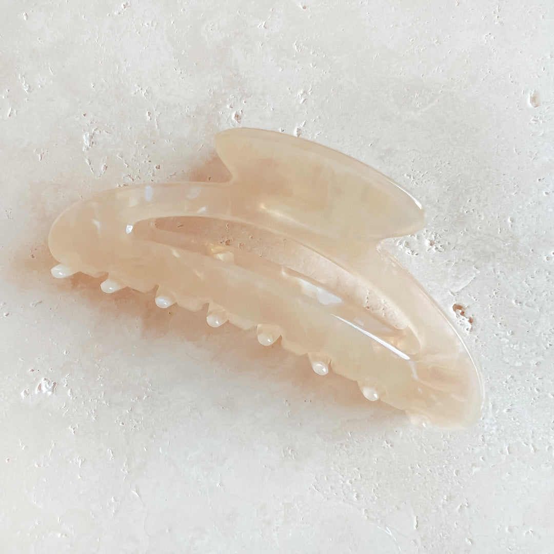 Liliana Hair Clip Cream - hair clips