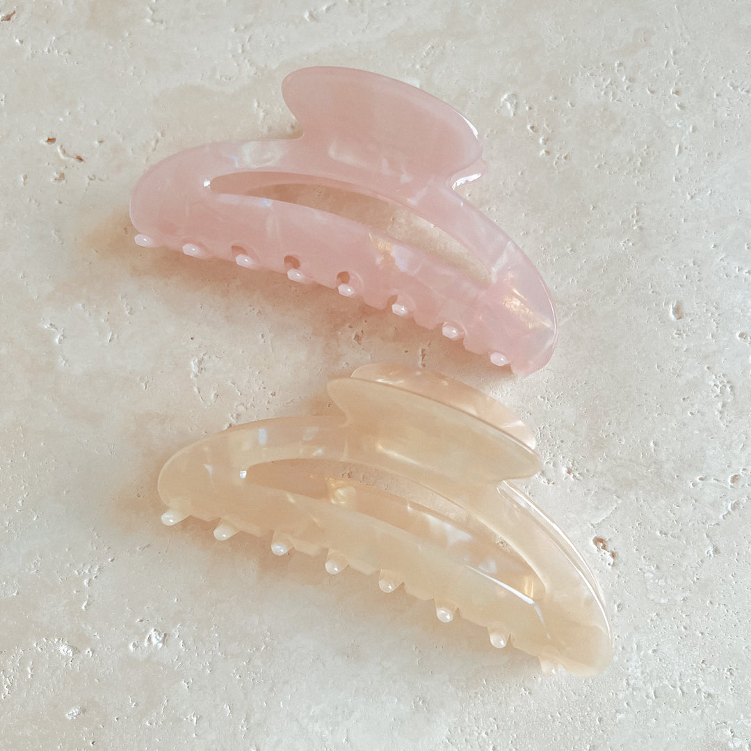 Liliana Hair Clip Cream - hair clips