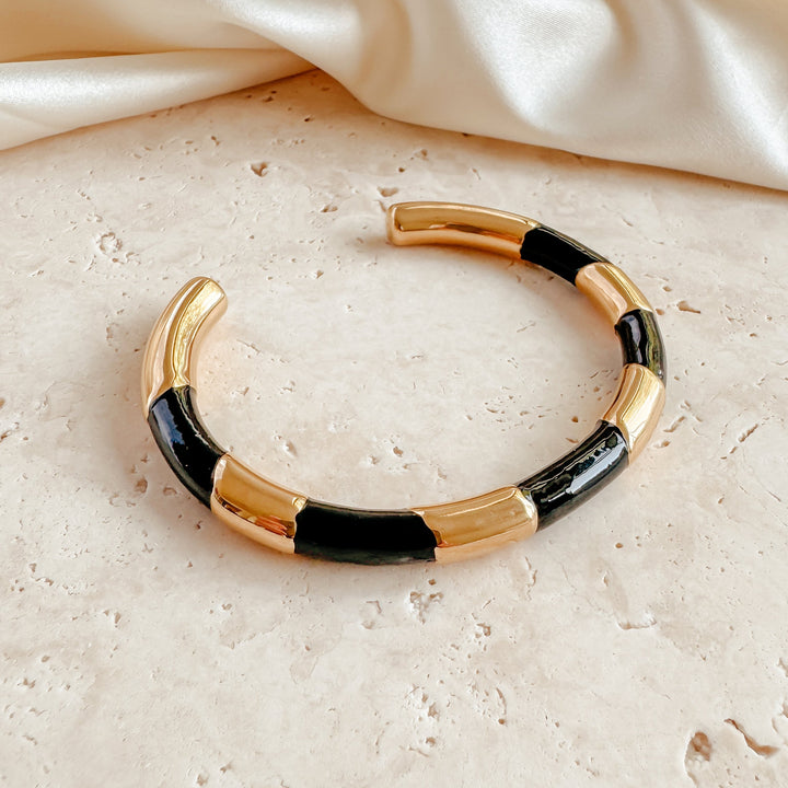 Maeve Cuff Bracelet - Black