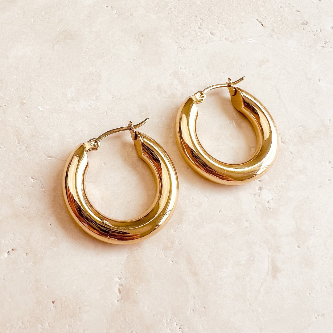 Marie hoop earring