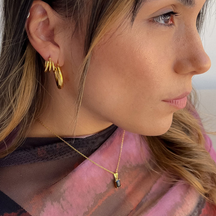 Marie hoop earring