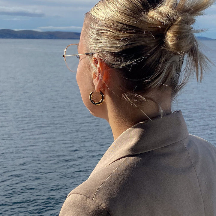 Marie hoop earring