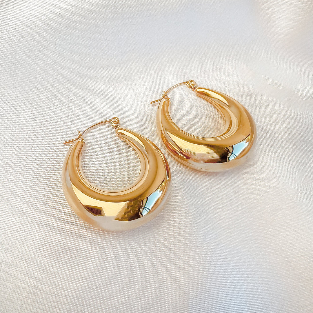 Paris Hoop Earrings - Earrings