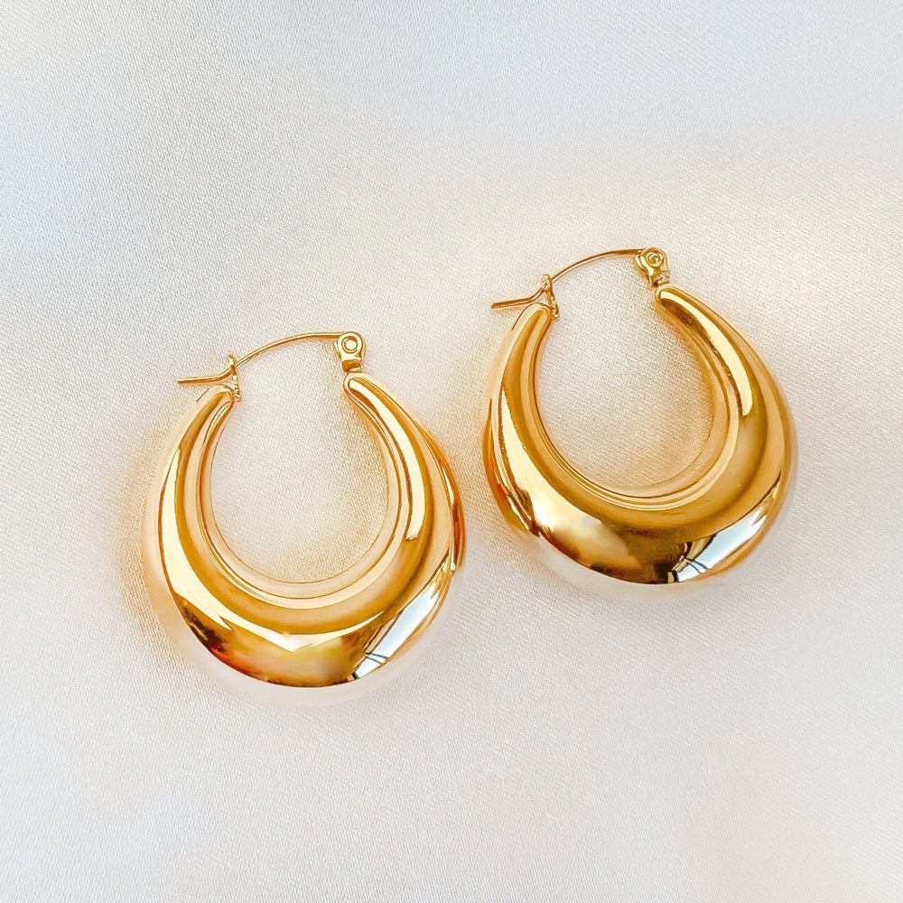 Paris Hoop Earrings - Earrings