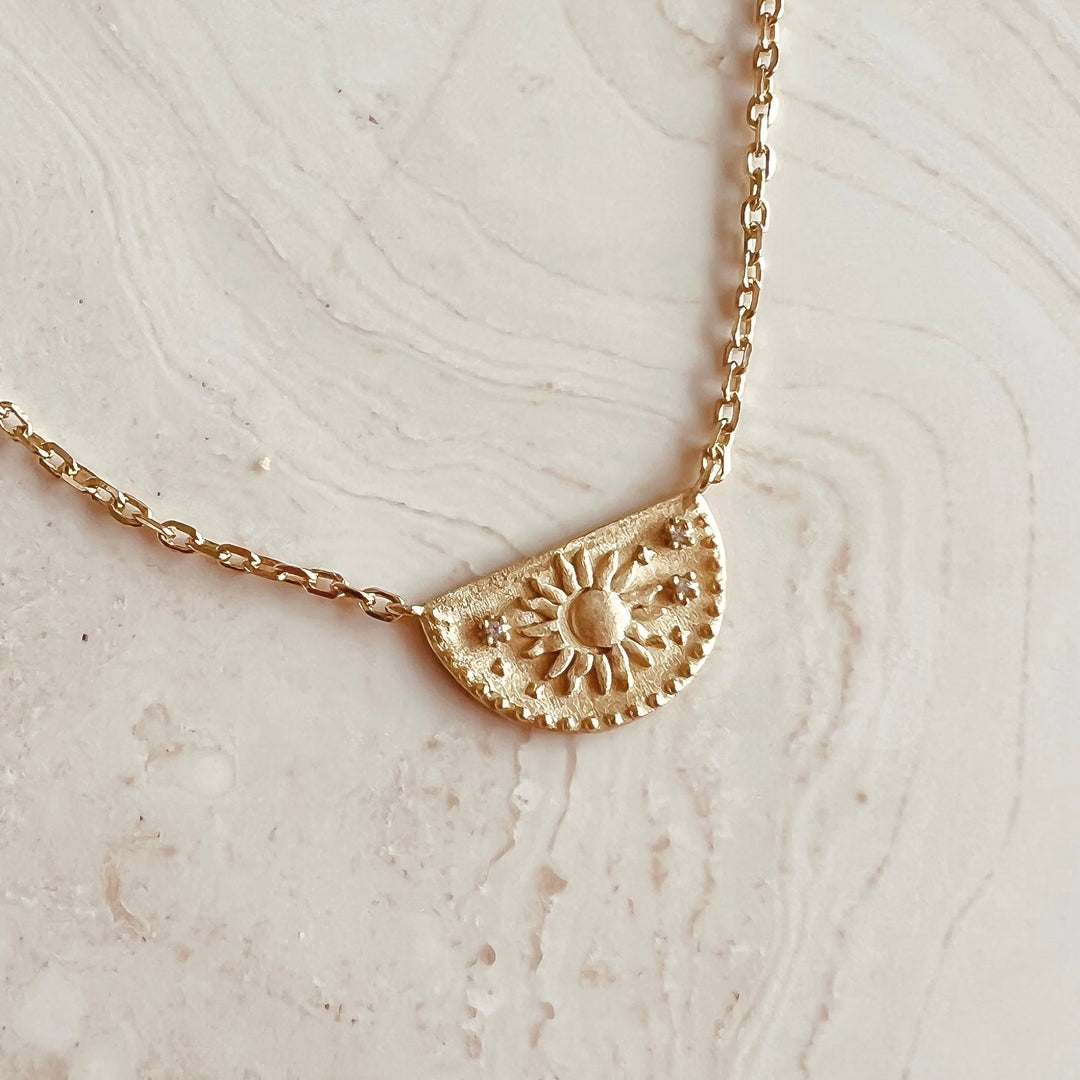 Sun & Moon Necklace - Necklace
