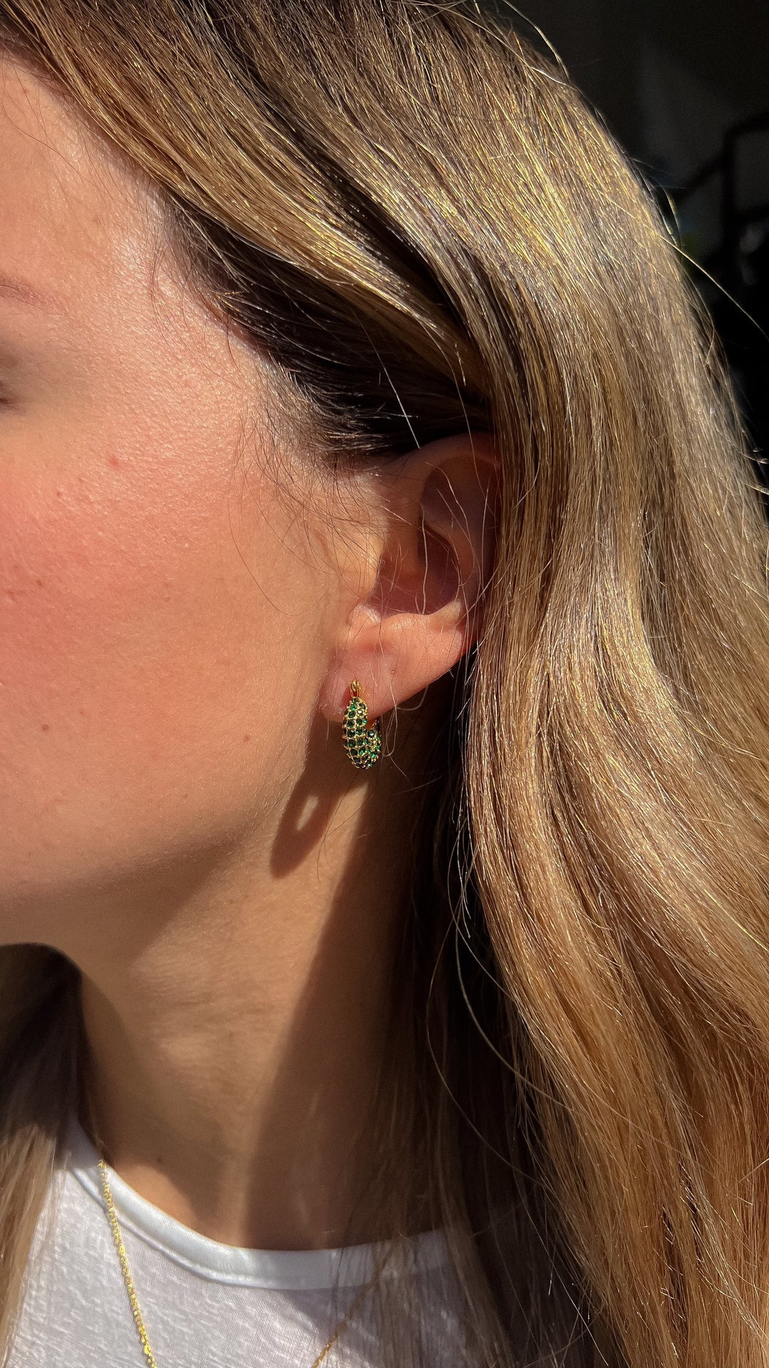 Zara Crystal Earrings - Earrings